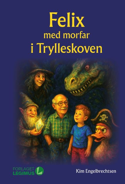 Felix og morfar går ind i Trylleskoven
